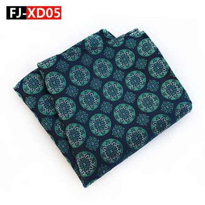 Modes zīmols Matagorda Silk Hanky Vīriešu kaklasaite Kabatas kvadrātveida kabatlakatiņi Paisley + Stripes Šalles Vintage tauriņš vīriešu šalle