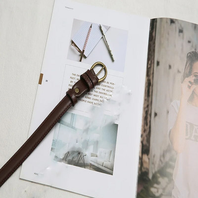 Muški kožni visokokvalitetni klasični remen, kopča od legure, muške odgovarajuće traperice, poslovni remen od kravlje kože, crne boje, tamno smeđe boje