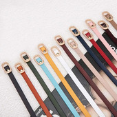 1 kom žensko odijelo s tankim remenom, četvrtastom kopčom, jednobojnim pojasevima od goveđe kože za žensku haljinu, pulover, pojas