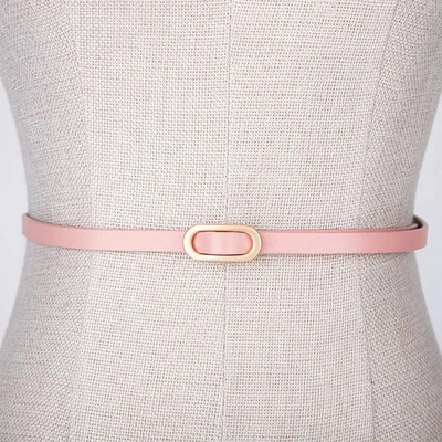 1 kom žensko odijelo s tankim remenom, četvrtastom kopčom, jednobojnim pojasevima od goveđe kože za žensku haljinu, pulover, pojas