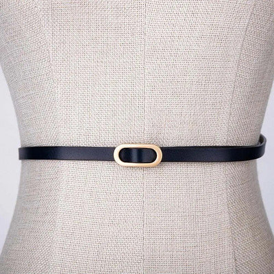 1 kom žensko odijelo s tankim remenom, četvrtastom kopčom, jednobojnim pojasevima od goveđe kože za žensku haljinu, pulover, pojas