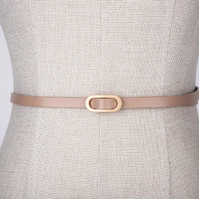 1 kom žensko odijelo s tankim remenom, četvrtastom kopčom, jednobojnim pojasevima od goveđe kože za žensku haljinu, pulover, pojas