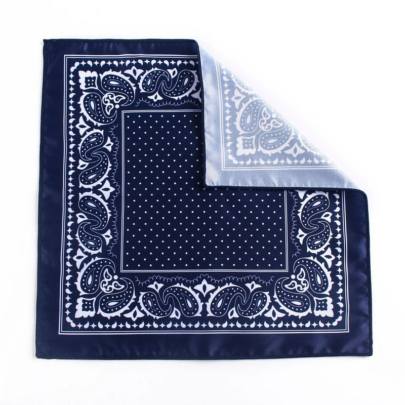 Luxus márka Matagorda Férfi Zsebkendő Selyem Hanky Férfi Kiegészítő Zseb Négyzetes Zsebkendő Sál Paisley Dot Pringting Cravat