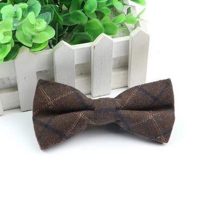 Kungi Kokvilnas tauriņš Kāzu biznesa tauriņš vīrietim Anglijas rūtains Svītrains tumšas krāsas kaklasaites Sievietēm Izdilis Gravatas Kravats