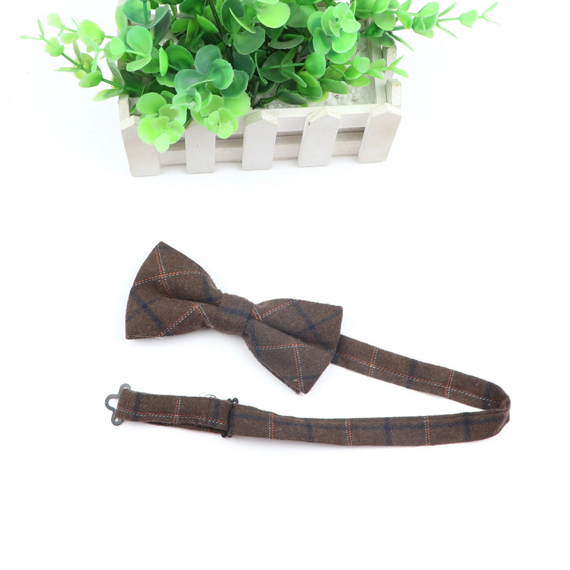 Kungi Kokvilnas tauriņš Kāzu biznesa tauriņš vīrietim Anglijas rūtains Svītrains tumšas krāsas kaklasaites Sievietēm Izdilis Gravatas Kravats