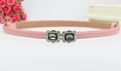 Μόδα γυναικεία δερμάτινη ζώνη PU ρυθμιζόμενη λεπτή ζώνη μέσης λεπτή λευκή αγελάδα Γυαλιστερή vintage αγκράφα από κράμα για γυναίκες σχεδιαστές φορεμάτων