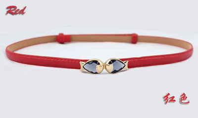 Μόδα γυναικεία δερμάτινη ζώνη PU ρυθμιζόμενη λεπτή ζώνη μέσης λεπτή λευκή αγελάδα Γυαλιστερή vintage αγκράφα από κράμα για γυναίκες σχεδιαστές φορεμάτων