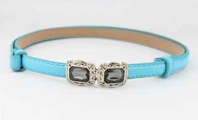 Μόδα γυναικεία δερμάτινη ζώνη PU ρυθμιζόμενη λεπτή ζώνη μέσης λεπτή λευκή αγελάδα Γυαλιστερή vintage αγκράφα από κράμα για γυναίκες σχεδιαστές φορεμάτων