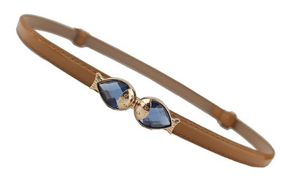 Μόδα γυναικεία δερμάτινη ζώνη PU ρυθμιζόμενη λεπτή ζώνη μέσης λεπτή λευκή αγελάδα Γυαλιστερή vintage αγκράφα από κράμα για γυναίκες σχεδιαστές φορεμάτων