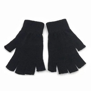 Zimske vunene pletene elastične neklizajuće tople vozačke rukavice bez prstiju Unisex sportske biciklističke rukavice s ekranom osjetljivim na dodir E30