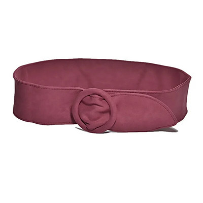 Kerek gombos velúr flanel öv női puha arc szélességű dekorációs pánt tervező bársony divat övek