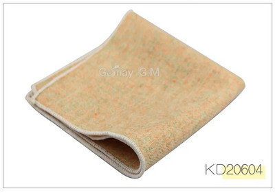 Kiváló minőségű zsebkendő férfiaknak tömör gyapjú Hankies klasszikus férfi zsebkendők négyzet alakú csíkos sálak öltönyökhöz 23*23cm