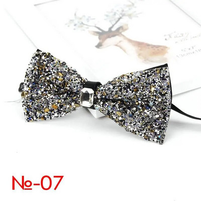 Luxus gyémánt csokornyakkendő férfiaknak csokornyakkendő pillangós csomó strasszos gallér nyakkendő kristálykő gyémánt esküvői csokornyakkendő nyakkendő