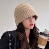 Soe Knitting Fisherman Cap Naistele Talvemüts Juhuslik Kokkupandav Panama Müts Naiste Päikesekaitsemüts välistingimustes