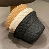 Téli meleg felnőtt női alkalmi PU bőr kockás nyomtatott vödör sapka floppy panama sapka Gorros horgász napsapka halász sapka ajándék