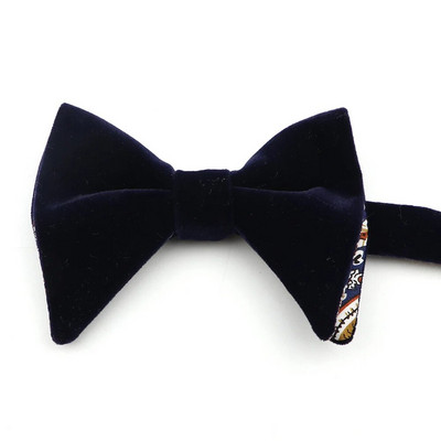 Férfi puha mikrovelúr csokornyakkendő rugalmas egyszínű csokornyakkendő sima pillangós matt nyakkendő mikro velúr nagy csokornyakkendők