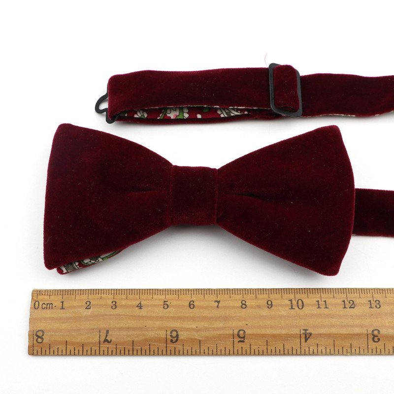 Férfi puha mikrovelúr csokornyakkendő rugalmas egyszínű csokornyakkendő sima pillangós matt nyakkendő mikro velúr nagy csokornyakkendők