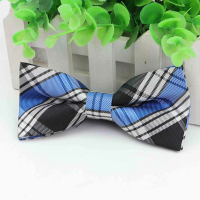 Klasszikus csíkos divat csokornyakkendő Vőlegény Férfi Színes Kockás Cravat Rács Férfi Házasság Pillangó Esküvői Csokornyakkendők