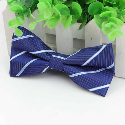 Klasszikus csíkos divat csokornyakkendő Vőlegény Férfi Színes Kockás Cravat Rács Férfi Házasság Pillangó Esküvői Csokornyakkendők