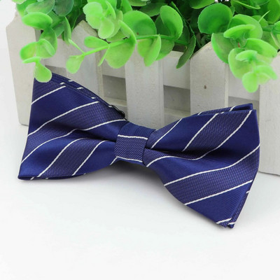 Klasszikus csíkos divat csokornyakkendő Vőlegény Férfi Színes Kockás Cravat Rács Férfi Házasság Pillangó Esküvői Csokornyakkendők