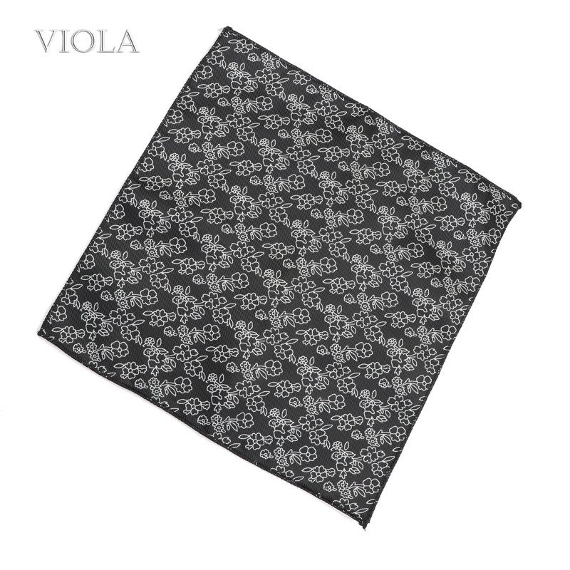 Virágos jacquard bordó fekete kék piros poliészter 23 cm zsebkendő férfi öltöny zseb négyzet esküvői parti ajándék póló kiegészítő