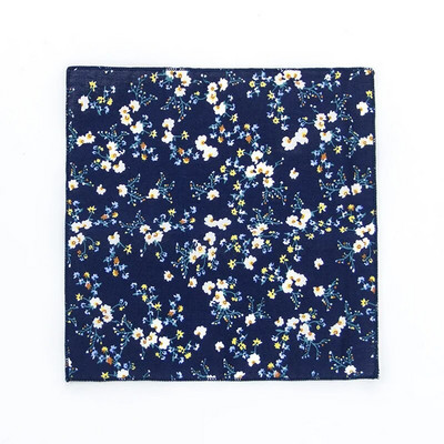 Pilnīgi jauna stila vīriešu kokvilnas lakatiņu šalles Vintage Flower Hankies vīriešu kabatas kvadrātveida kabatlakatiņi Rose Flower Paisley