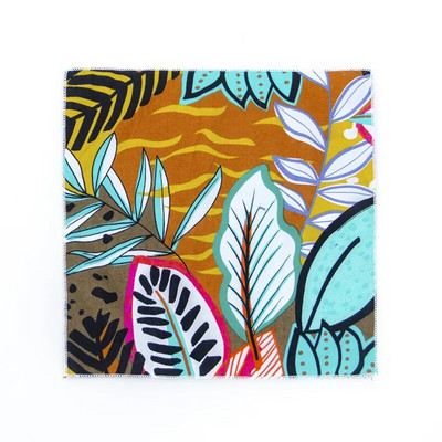 Pilnīgi jauna stila vīriešu kokvilnas lakatiņu šalles Vintage Flower Hankies vīriešu kabatas kvadrātveida kabatlakatiņi Rose Flower Paisley