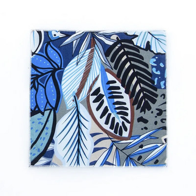 Pilnīgi jauna stila vīriešu kokvilnas lakatiņu šalles Vintage Flower Hankies vīriešu kabatas kvadrātveida kabatlakatiņi Rose Flower Paisley