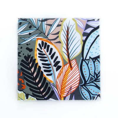 Pilnīgi jauna stila vīriešu kokvilnas lakatiņu šalles Vintage Flower Hankies vīriešu kabatas kvadrātveida kabatlakatiņi Rose Flower Paisley