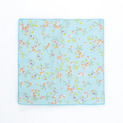 Pilnīgi jauna stila vīriešu kokvilnas lakatiņu šalles Vintage Flower Hankies vīriešu kabatas kvadrātveida kabatlakatiņi Rose Flower Paisley