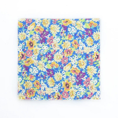 Pilnīgi jauna stila vīriešu kokvilnas lakatiņu šalles Vintage Flower Hankies vīriešu kabatas kvadrātveida kabatlakatiņi Rose Flower Paisley