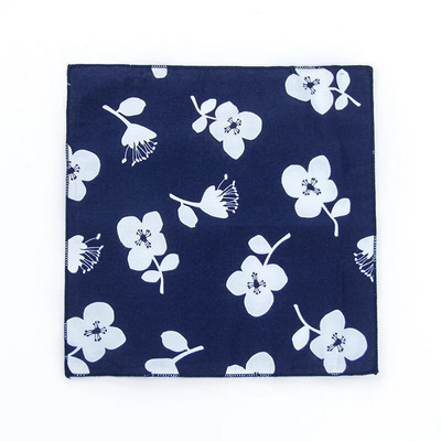 Pilnīgi jauna stila vīriešu kokvilnas lakatiņu šalles Vintage Flower Hankies vīriešu kabatas kvadrātveida kabatlakatiņi Rose Flower Paisley