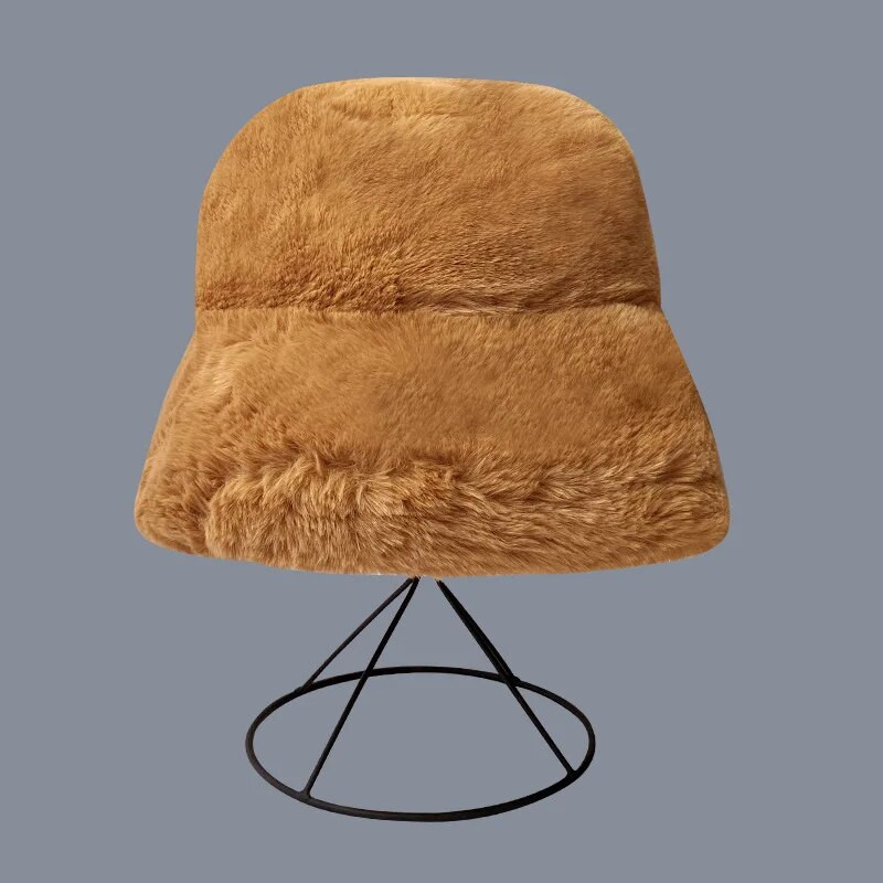 60cm ženski podebljani šešir s ravnim vrhom, veliki šešir, zimski topli šeširi za žene, panama šešir, ribarske kape Gorras