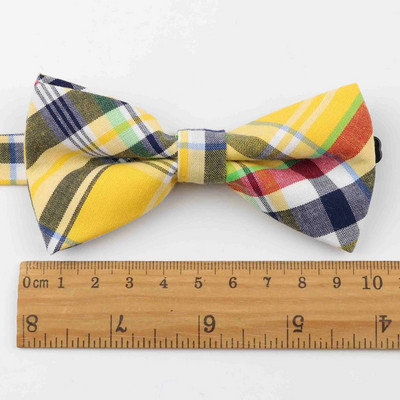 Gyerek pamut csokornyakkendő esküvői gyerekek üzleti csokornyakkendő Anglia csíkos kockás csíkos nyakkendők női vékony Gravatas Cravat