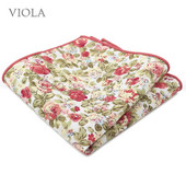 Cvjetni rupčić 100% pamuk maramica 23 cm Žene i muškarci Ležerna zabava Svakodnevno vjenčanje Džepni poklon Smoking Leptir leptir dodatak