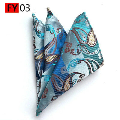 Modes Vīrieši Hanky Paisley Grid Zīda kabatas dvielis Ģeometrija Kāzu biznesa uzvalks Kabatlakats Zaļš kvadrātveida šalle Kakla lakats