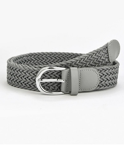 Ljeto 2022. Novi modni široki remen Ženski pleteni pleteni remen za traperice s metalnom srebrnom kopčom Ležerni remen za žene