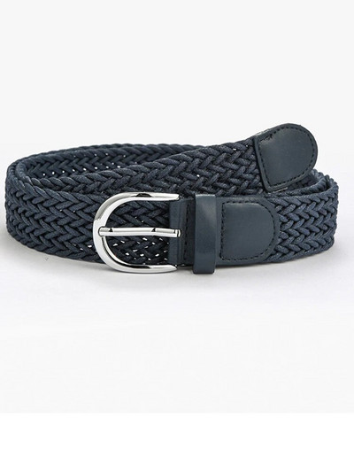 Ljeto 2022. Novi modni široki remen Ženski pleteni pleteni remen za traperice s metalnom srebrnom kopčom Ležerni remen za žene