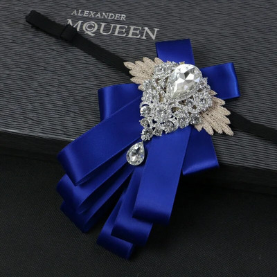 Luksuzna jednobojna leptir mašna Ležerna leptir mašna Za muškarce Žene Uniforma Ovratnik leptir leptir mašna za odrasle Crne tamnoplave leptir mašne Kravate Djevojčice Leptir mašne