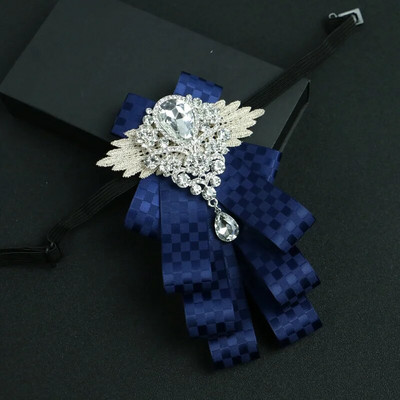 Luksuzna jednobojna leptir mašna Ležerna leptir mašna Za muškarce Žene Uniforma Ovratnik leptir leptir mašna za odrasle Crne tamnoplave leptir mašne Kravate Djevojčice Leptir mašne