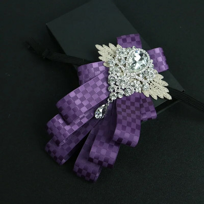 Luksuzna jednobojna leptir mašna Ležerna leptir mašna Za muškarce Žene Uniforma Ovratnik leptir leptir mašna za odrasle Crne tamnoplave leptir mašne Kravate Djevojčice Leptir mašne