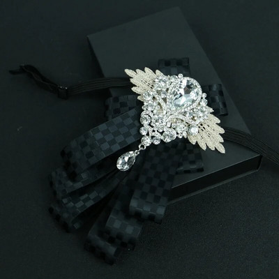 Luksuzna jednobojna leptir mašna Ležerna leptir mašna Za muškarce Žene Uniforma Ovratnik leptir leptir mašna za odrasle Crne tamnoplave leptir mašne Kravate Djevojčice Leptir mašne