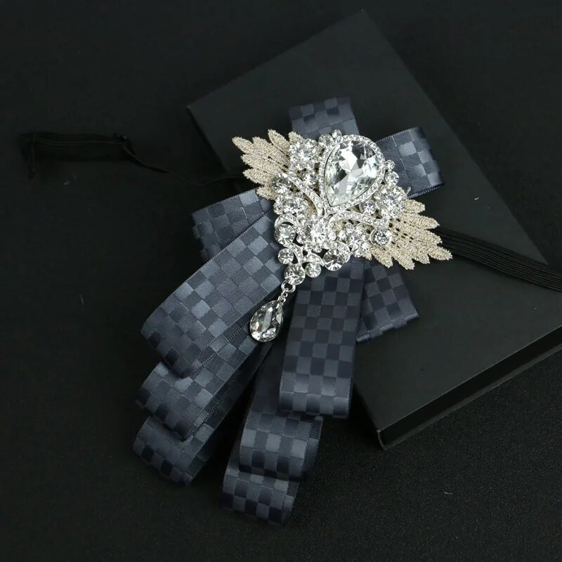 Luksuzna jednobojna leptir mašna Ležerna leptir mašna Za muškarce Žene Uniforma Ovratnik leptir leptir mašna za odrasle Crne tamnoplave leptir mašne Kravate Djevojčice Leptir mašne