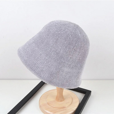 MAXSITI U Fekete zsenília kupola Vödörsapka Női divat Harajuku halászkalap ősz tél alkalmi meleg sokoldalú mosdókalap