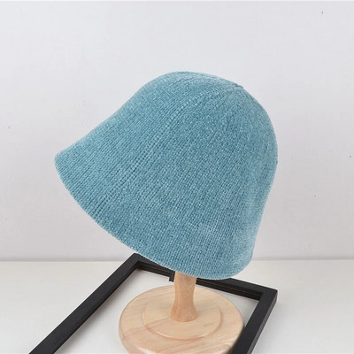 MAXSITI U Fekete zsenília kupola Vödörsapka Női divat Harajuku halászkalap ősz tél alkalmi meleg sokoldalú mosdókalap