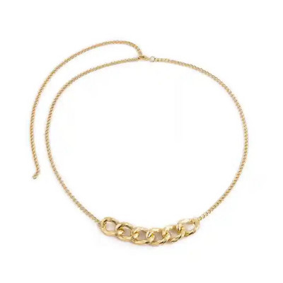 Pojasevi u obliku cvjetnog lišća za žene Dizajner vjenčanja Elastični djevojački rastezljivi uski pojas oko struka Pojas za pletenice Metalni ženski pojas ceinture