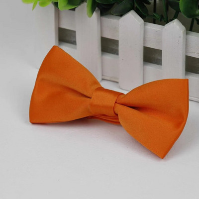 Férfi csokornyakkendő rugalmas csokornyakkendő sima nyakkendő puha matt pillangós dekoratív mintás egyszínű nyakkendők