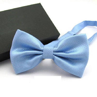 2022 Egyszínű csokornyakkendő férfi csokornyakkendő Fashion pillangók fehér fekete kék