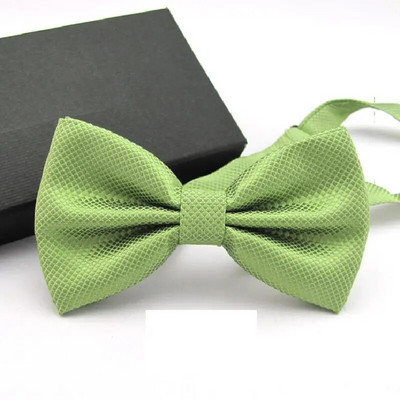 2022 Egyszínű csokornyakkendő férfi csokornyakkendő Fashion pillangók fehér fekete kék