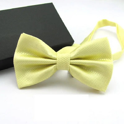 2022 Egyszínű csokornyakkendő férfi csokornyakkendő Fashion pillangók fehér fekete kék